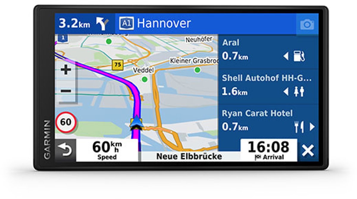 Garmin Drive 55 - Navigatiesysteem auto - Ingebouwde WIFI - Real-time maps en live verkeersinformatie - Europa – foto 4