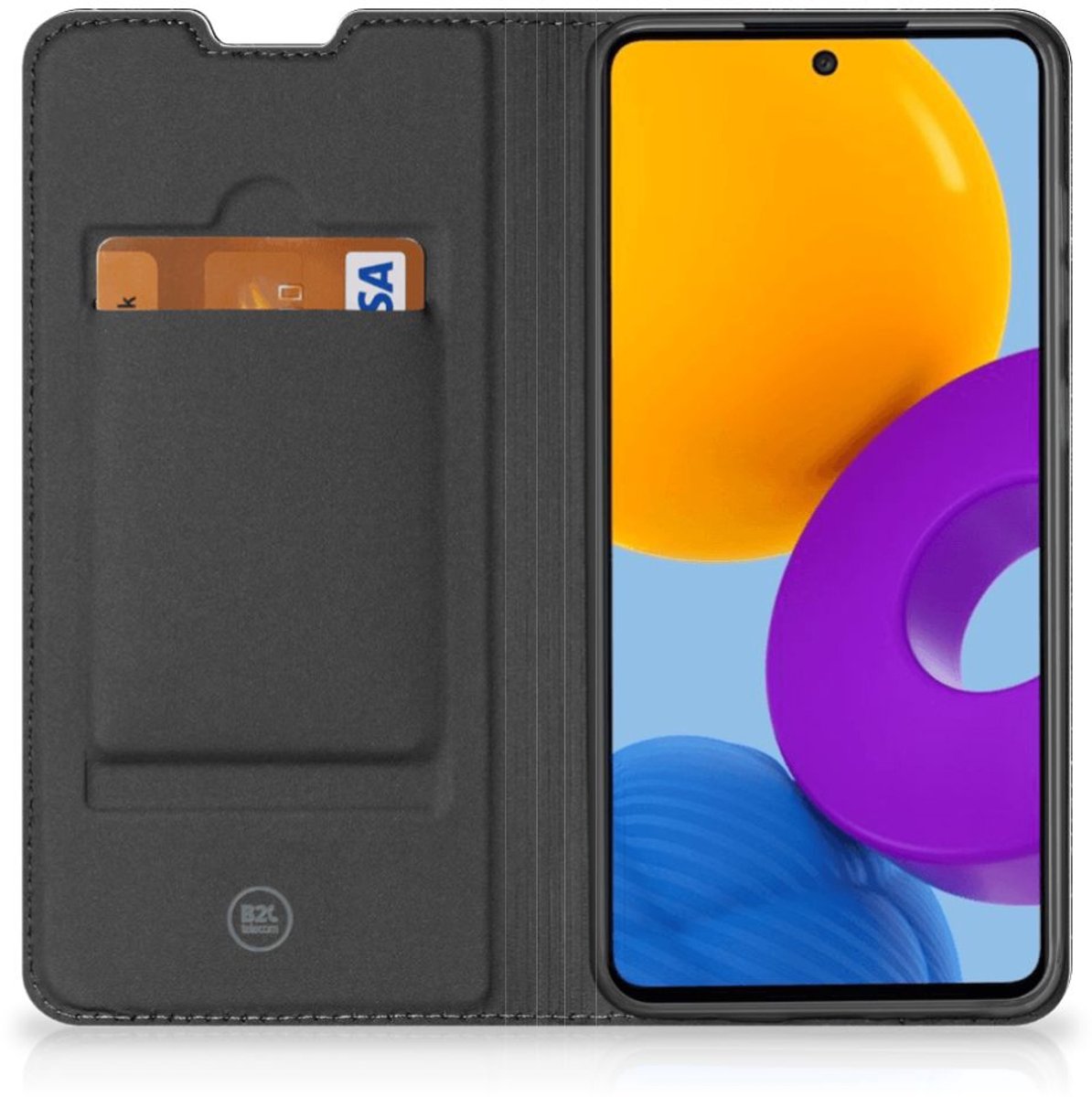 Samsung Galaxy M52 Hoesje maken Zwarte Kat