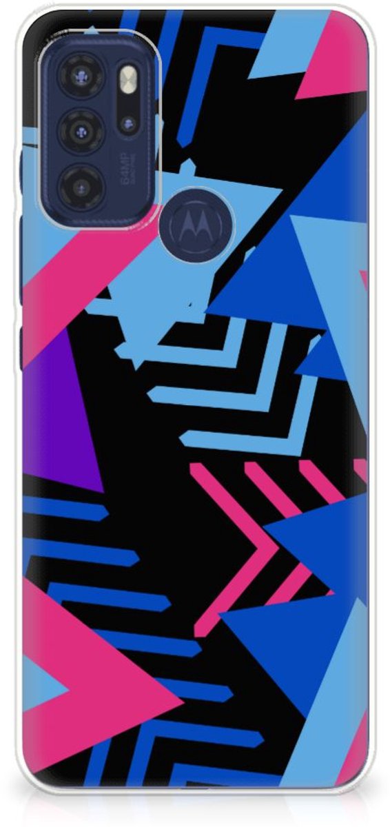 Motorola Moto G60s TPU Hoesje Funky Triangle