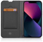 Coque iPhone 13 Mini Portefeuille Bookcase Orchidée