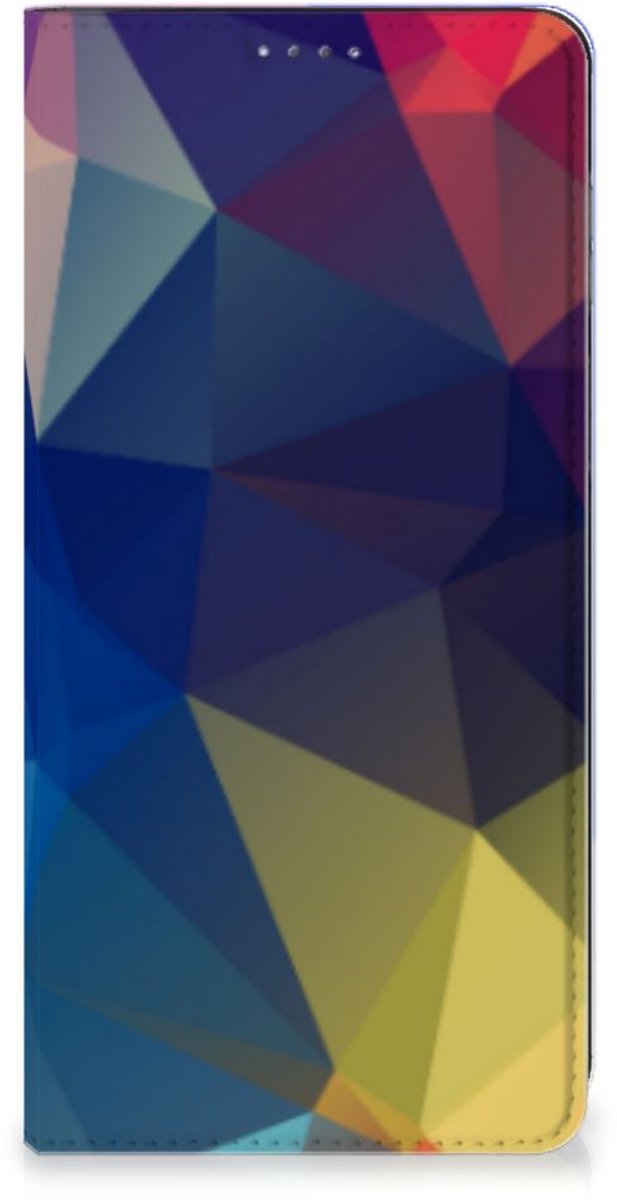 OPPO A17 Stand Case Polygon Dark