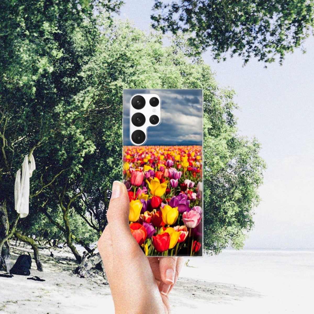 Samsung Galaxy S22 Ultra TPU Case Tulpen