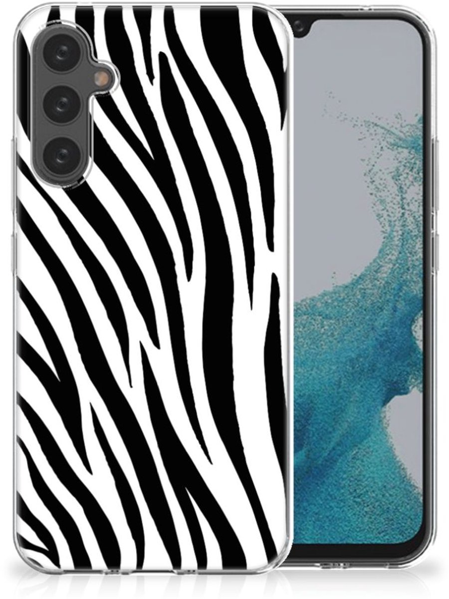 Samsung Galaxy A34 TPU Hoesje Zebra