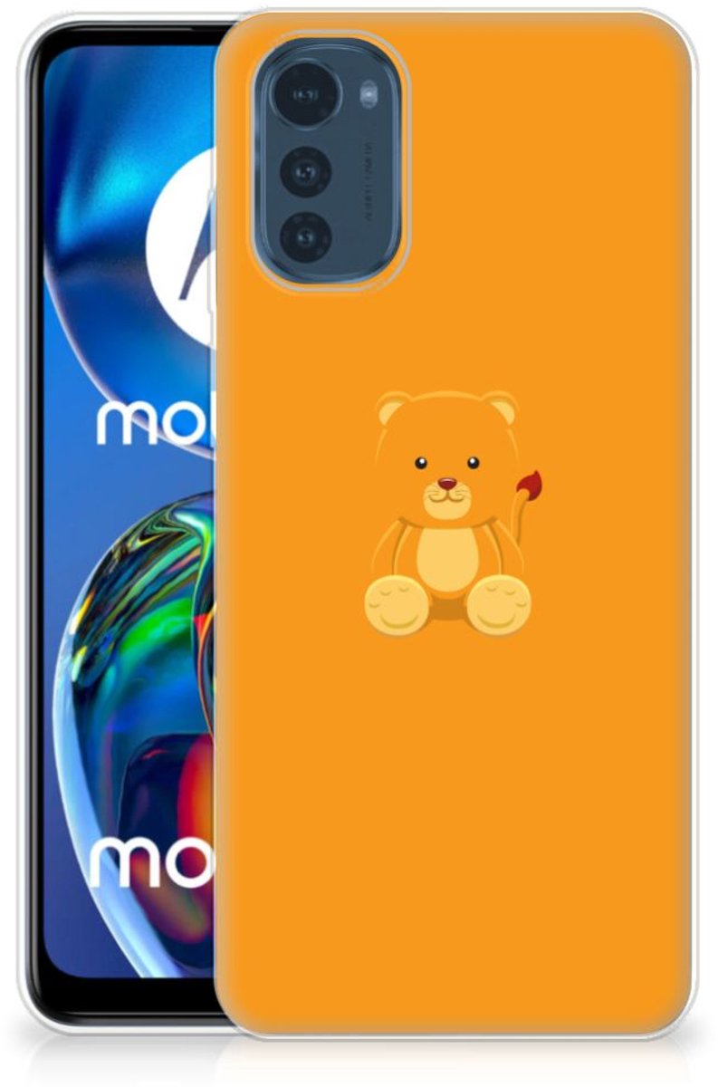 Motorola Moto E32/E32s Telefoonhoesje met Naam Baby Beer
