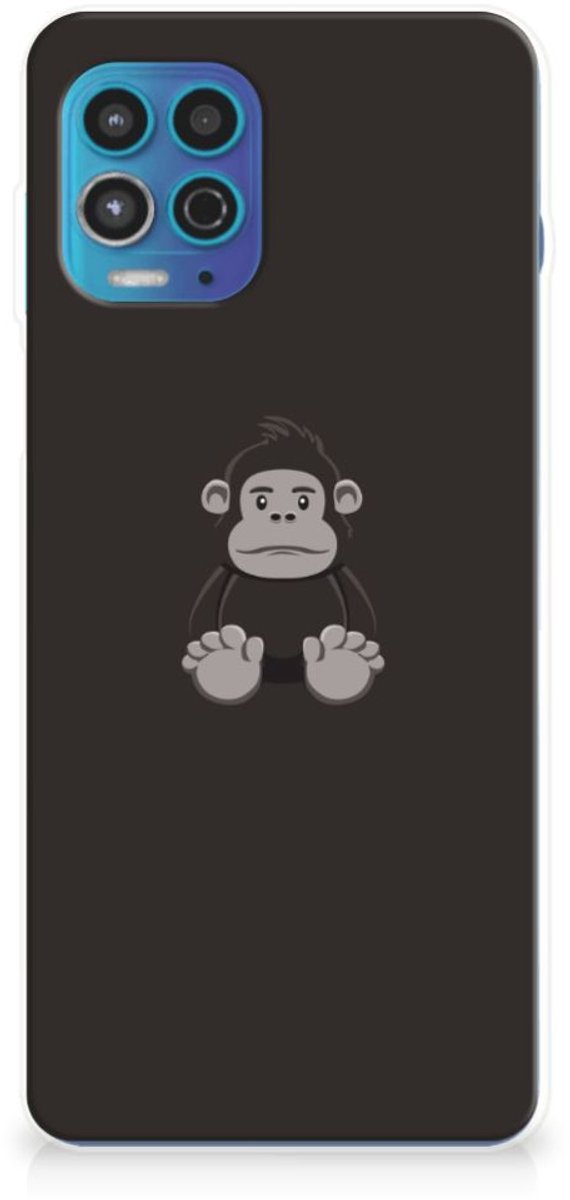 Motorola Moto G100 Telefoonhoesje met Naam Gorilla