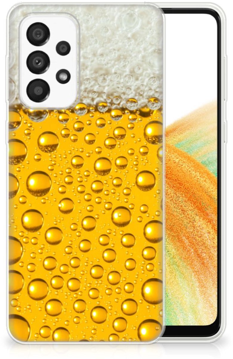Samsung Galaxy A33 5G Siliconen Case Bier