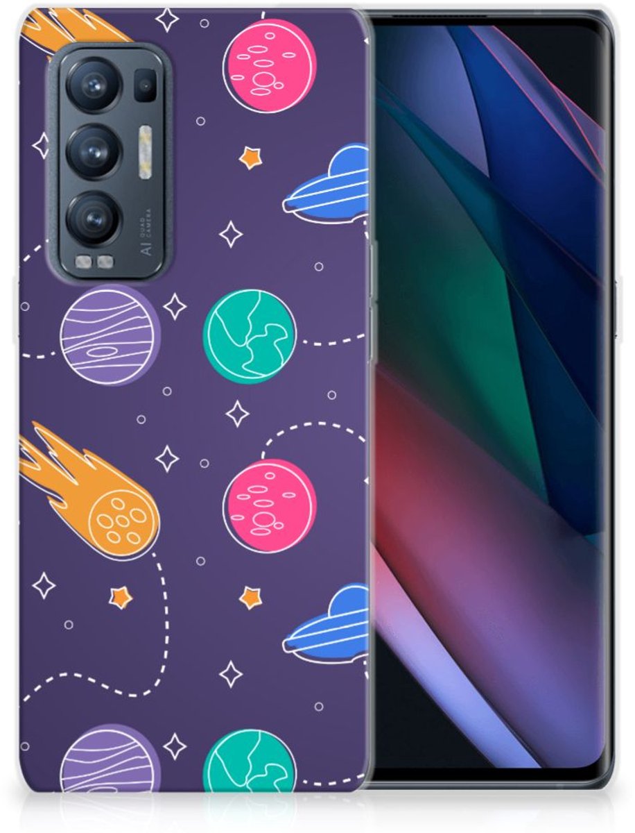 OPPO Find X3 Neo Silicone Back Cover Space