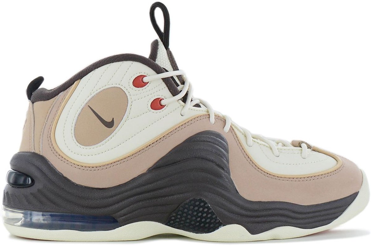 Nike Nike Air Penny 2 NAS Heren Sneakers Basketbalschoenen Baroque- FB8885-100 Bruin