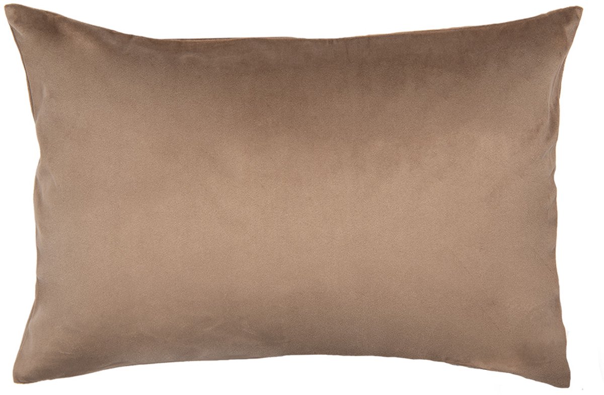 Clayre & Eef Kussenhoes 35x50 cm Bruin Polyester