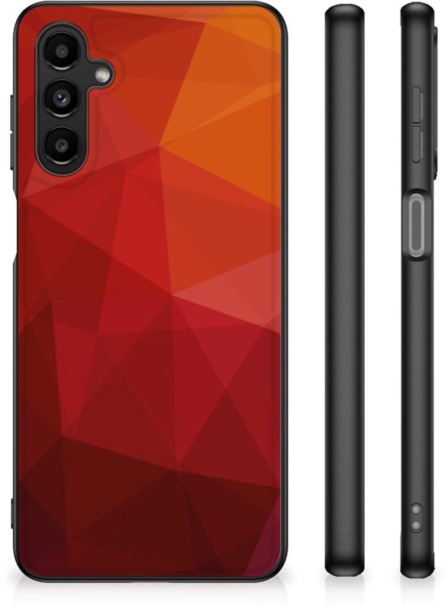 Backcover voor Samsung Galaxy A14 5G Polygon Red