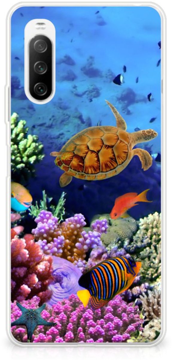 Sony Xperia 10 III TPU Hoesje Vissen