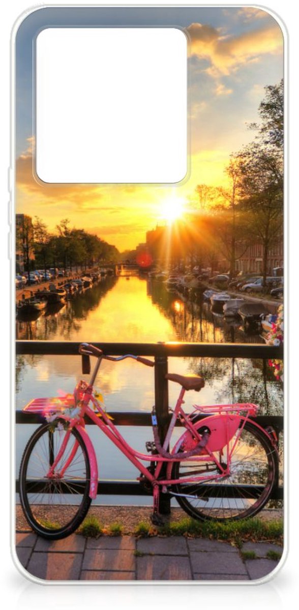 Xiaomi 13T Siliconen Back Cover Amsterdamse Grachten