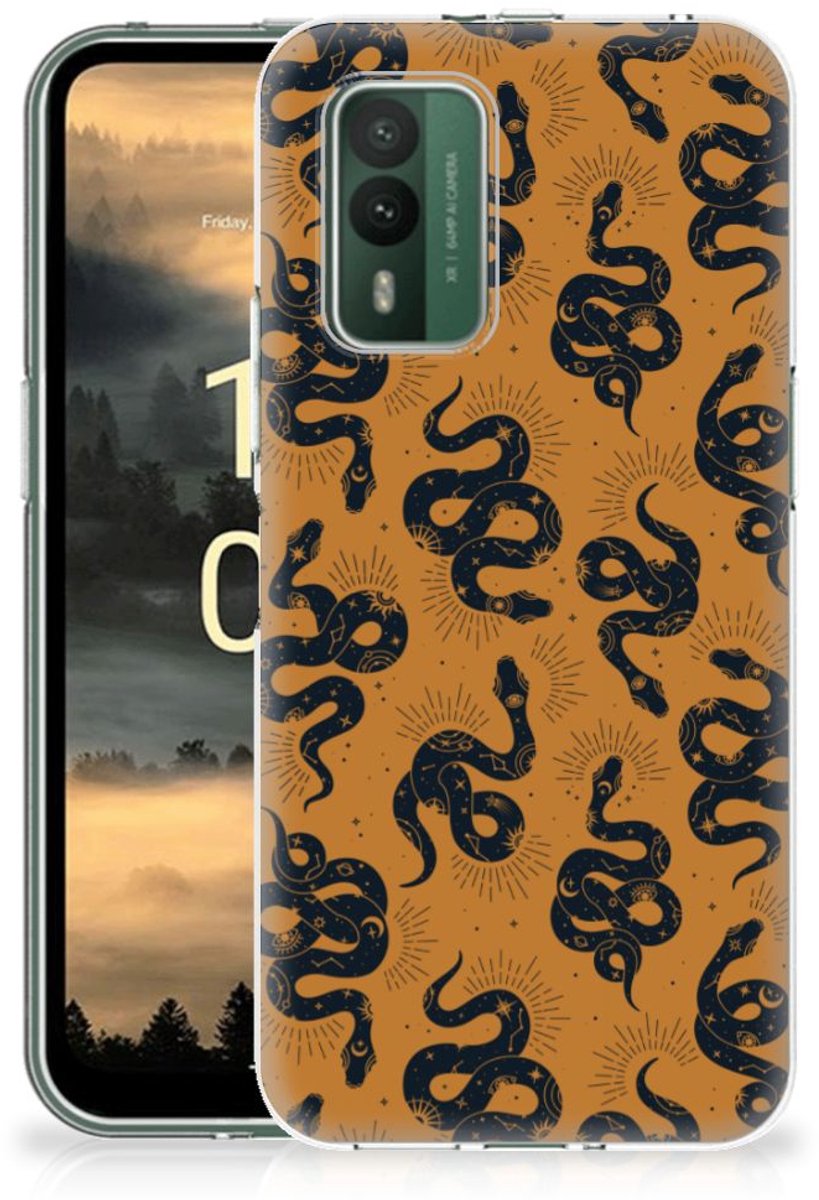 TPU Hoesje voor Nokia XR21 Snakes