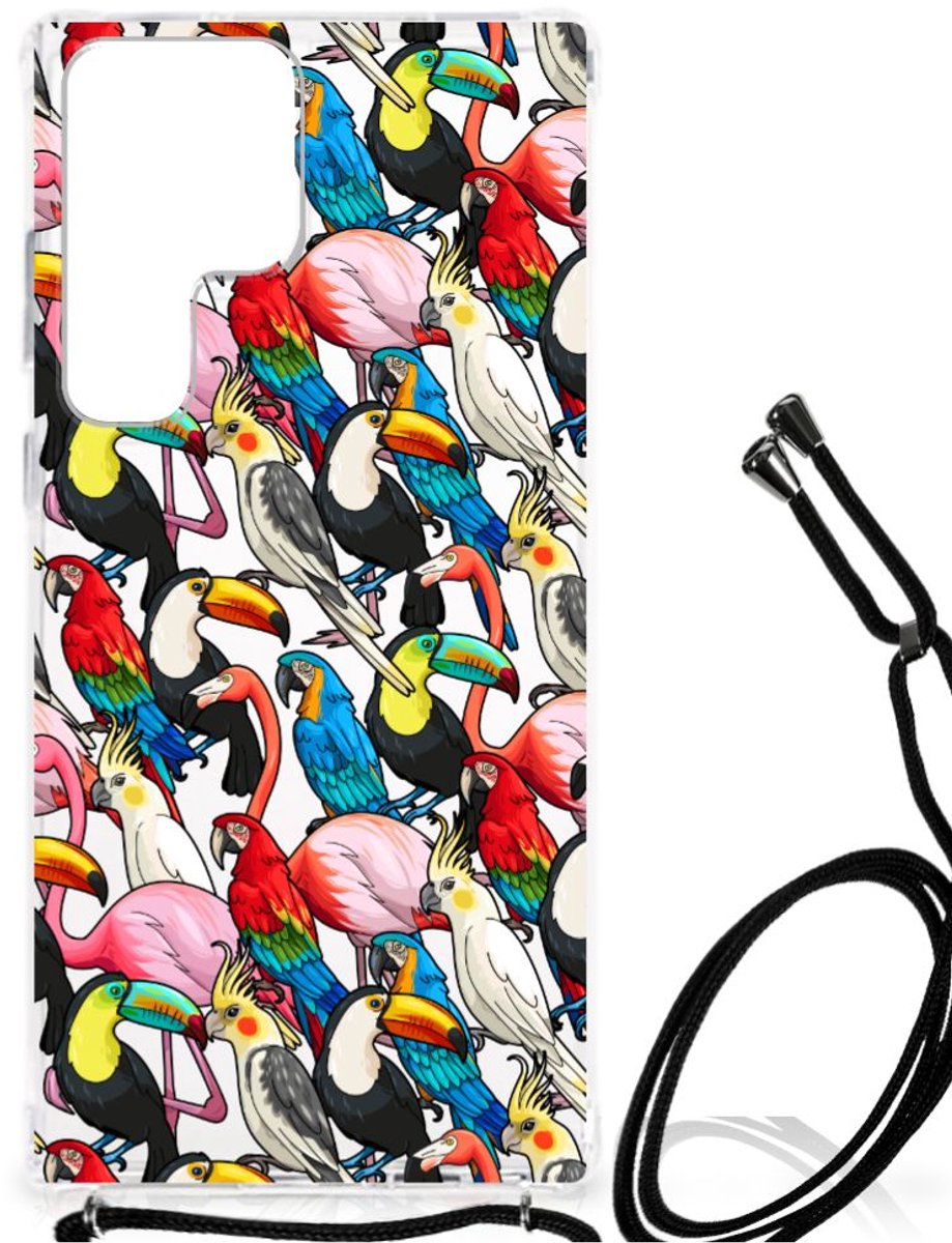 Samsung Galaxy S23 Ultra Case Anti-shock Birds