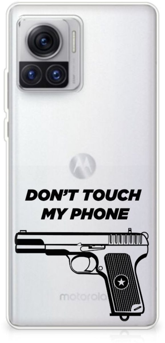 Motorola Moto X30 Pro Silicone-hoesje Pistol DTMP