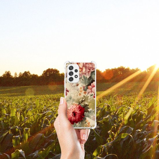 Coque adaptée au Samsung Galaxy A53 5G Fleurs