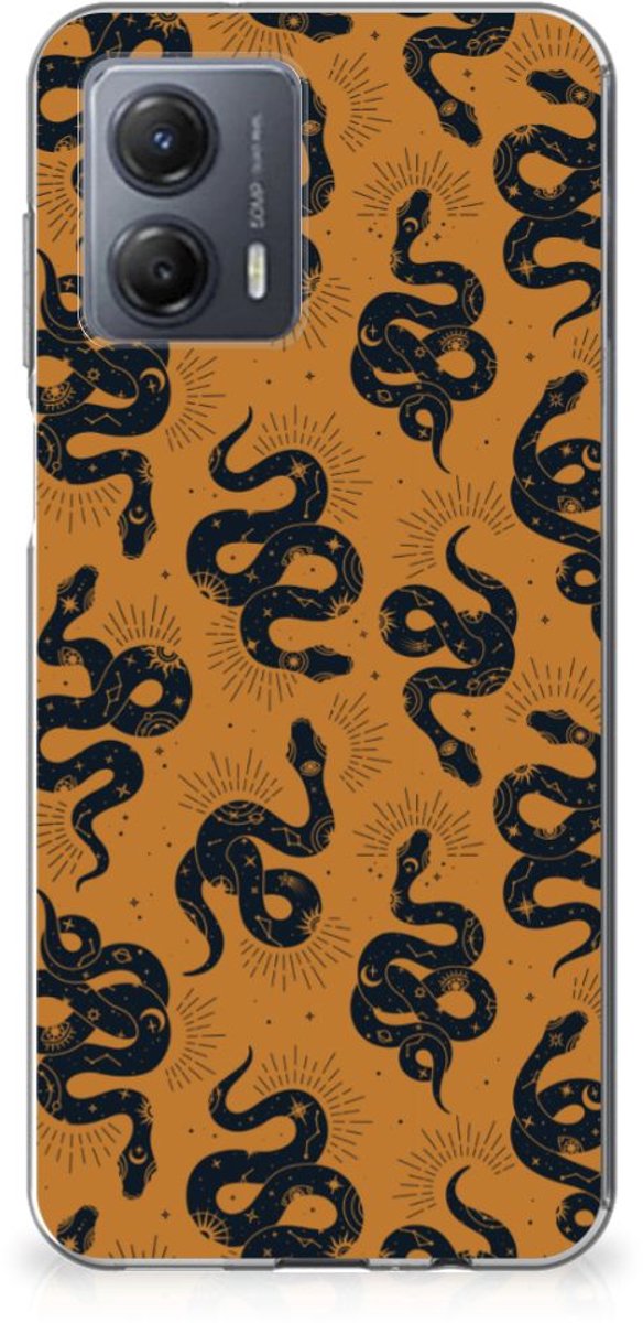 TPU Hoesje voor Motorola Moto G53 Snakes