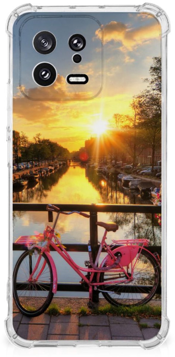 Xiaomi 13 Telefoonhoesje met valbescherming Amsterdamse Grachten