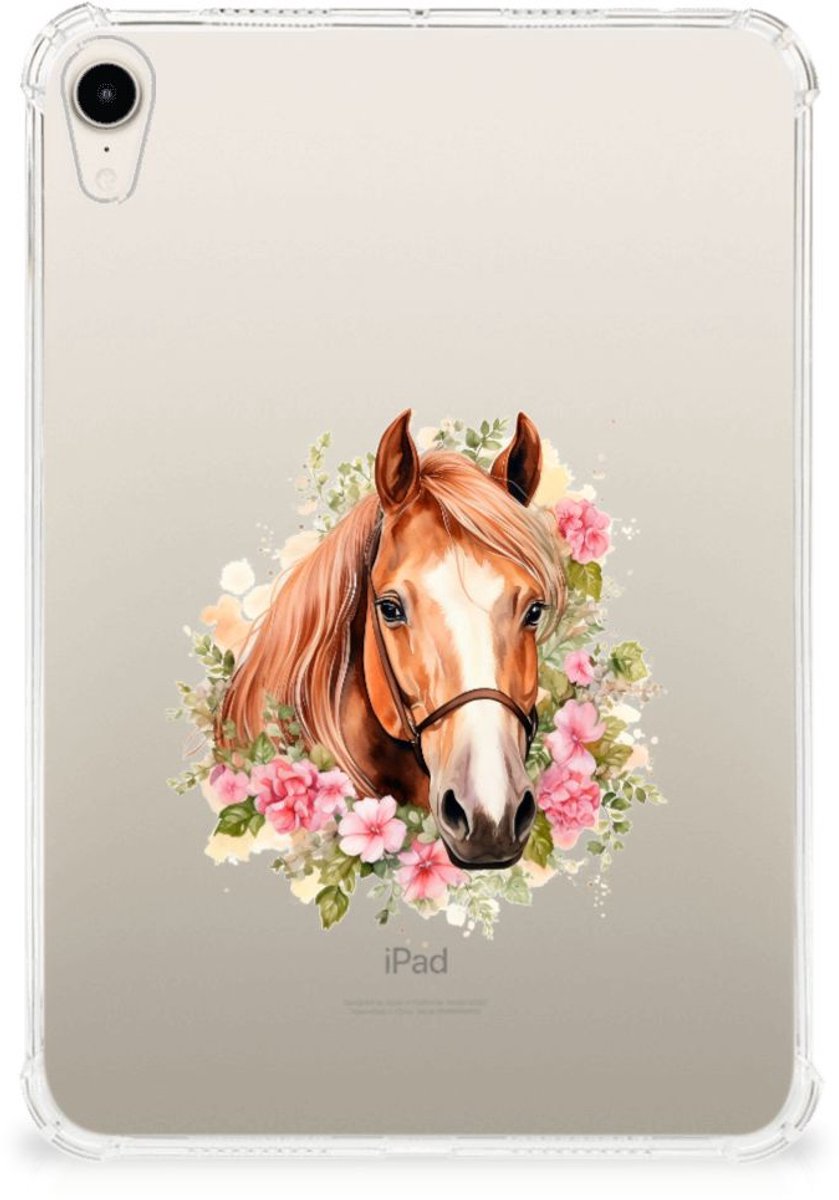Back Case voor Apple iPad mini 6 (2021) Paard