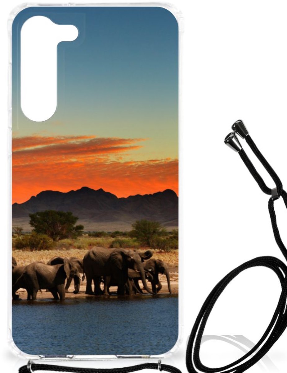 Samsung Galaxy S23 Plus Case Anti-shock Olifanten