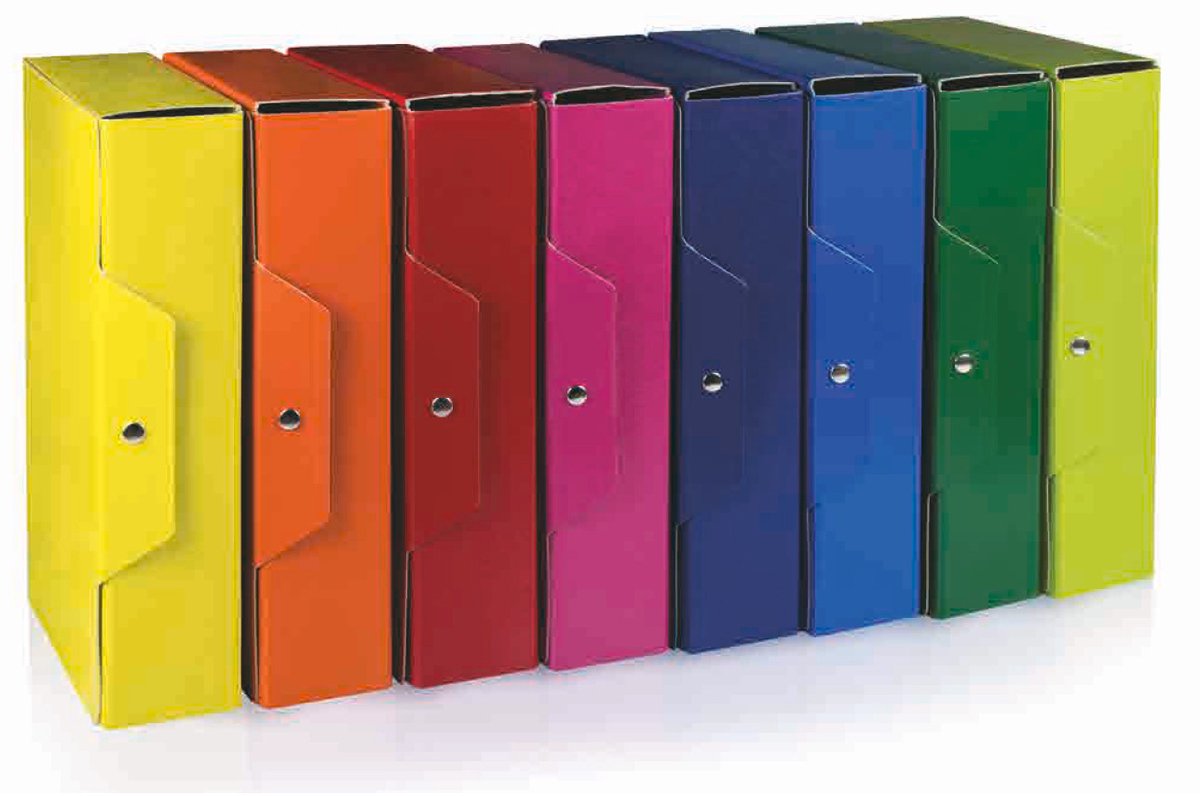 Brefiocart 020E7613BS archiefdoos Blauw Papier