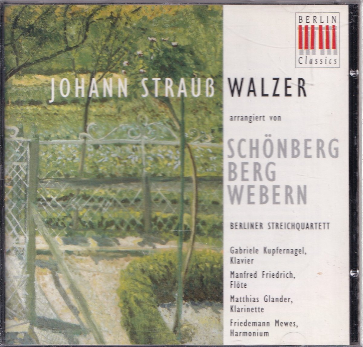 Walzerbearbeitungen von Schönberg, Berg, Webern - Johann Strauss - Berliner Streichquartett