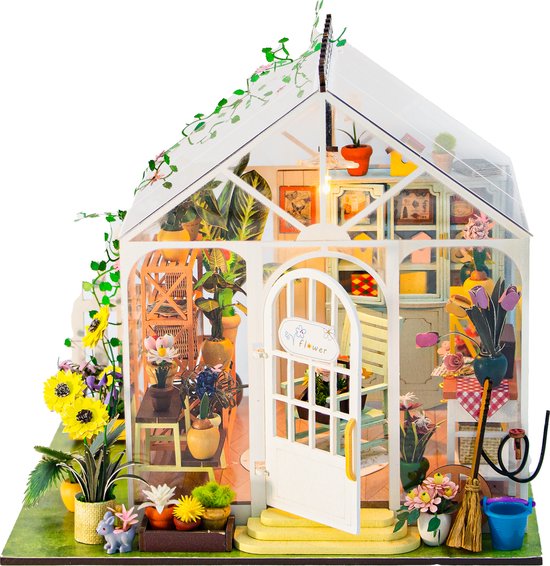 Hongda DIY Miniatuur Huisjes - Houten modelbouw voor volwassenen - M2421