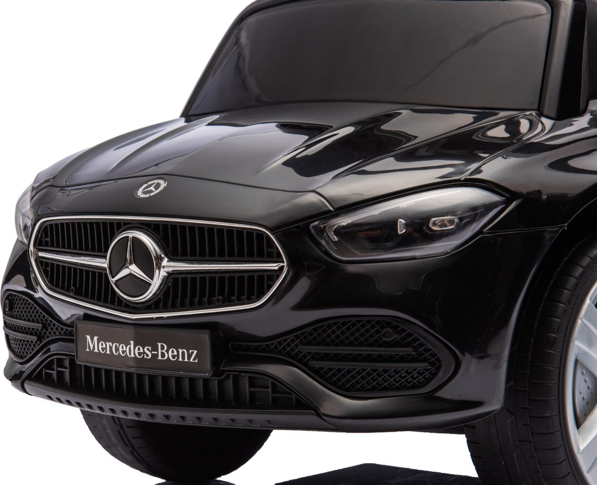 Eco Toys Wit Mercedes Benz Loopauto met Duwstang — afbeelding 11