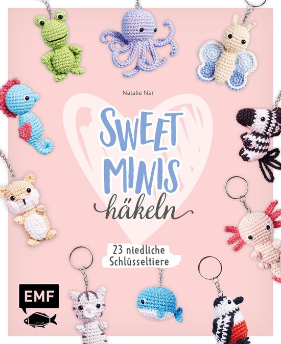 Sweet Minis häkeln – 24 niedliche Schlüsseltiere - cover