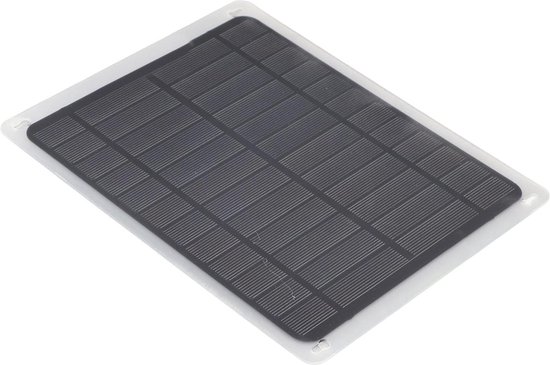 AA 5060114614185 Solar Powered Car Battery Charger, Black