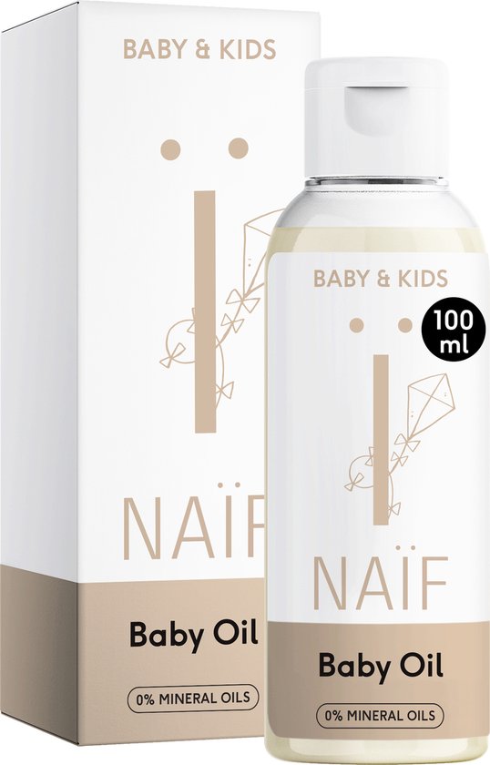 Naïf – Verzachtende Babyolie – 100ml