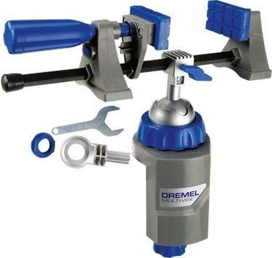 Dremel Multi-Vise 2500 Multitool machine accessoire - 3-in-1 en stationaire bankschroef, losstaande klem en gereedschaphouder