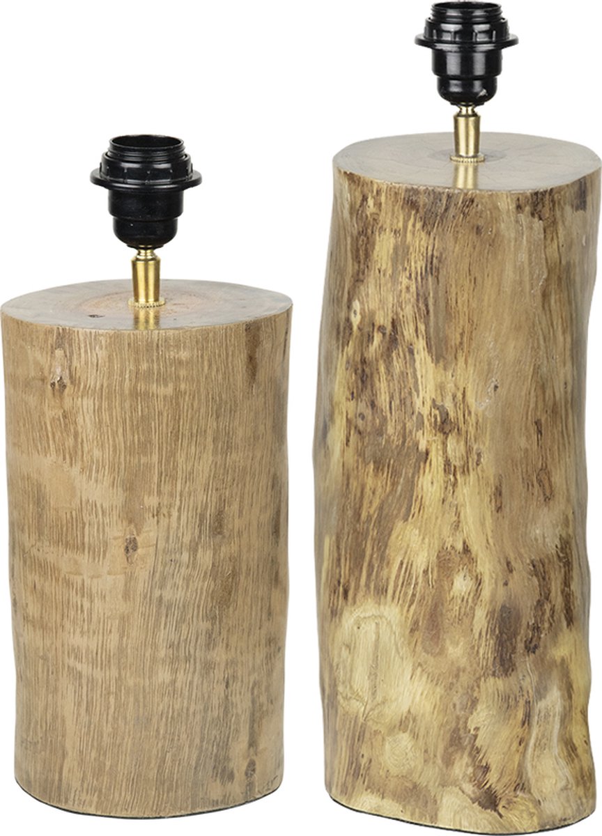 lampvoet eucalyptus boomstam 35cm