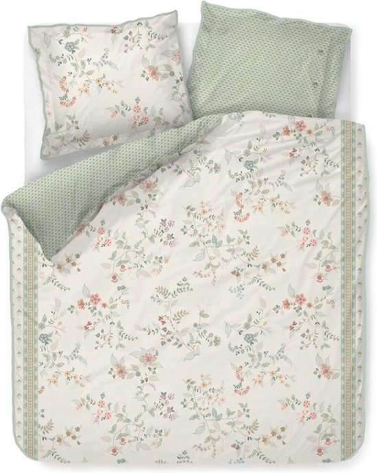 Pip Studio Dekbedovertrek Kili Flower White 1 persoons