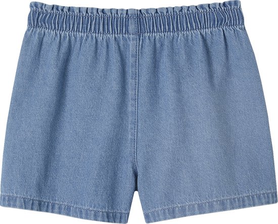 Vertbaudet Short en denim léger fille facile à enfiler