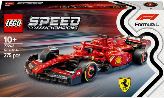 LEGO Speed Champions Ferrari SF-24 F1 Racewagen Set - 77242