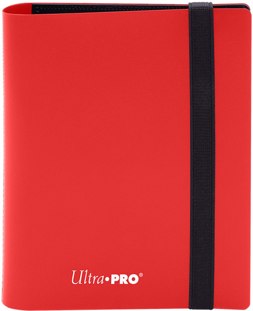 Ultra Pro - 2-Pocket PRO-Binder - Eclipse Apple Red