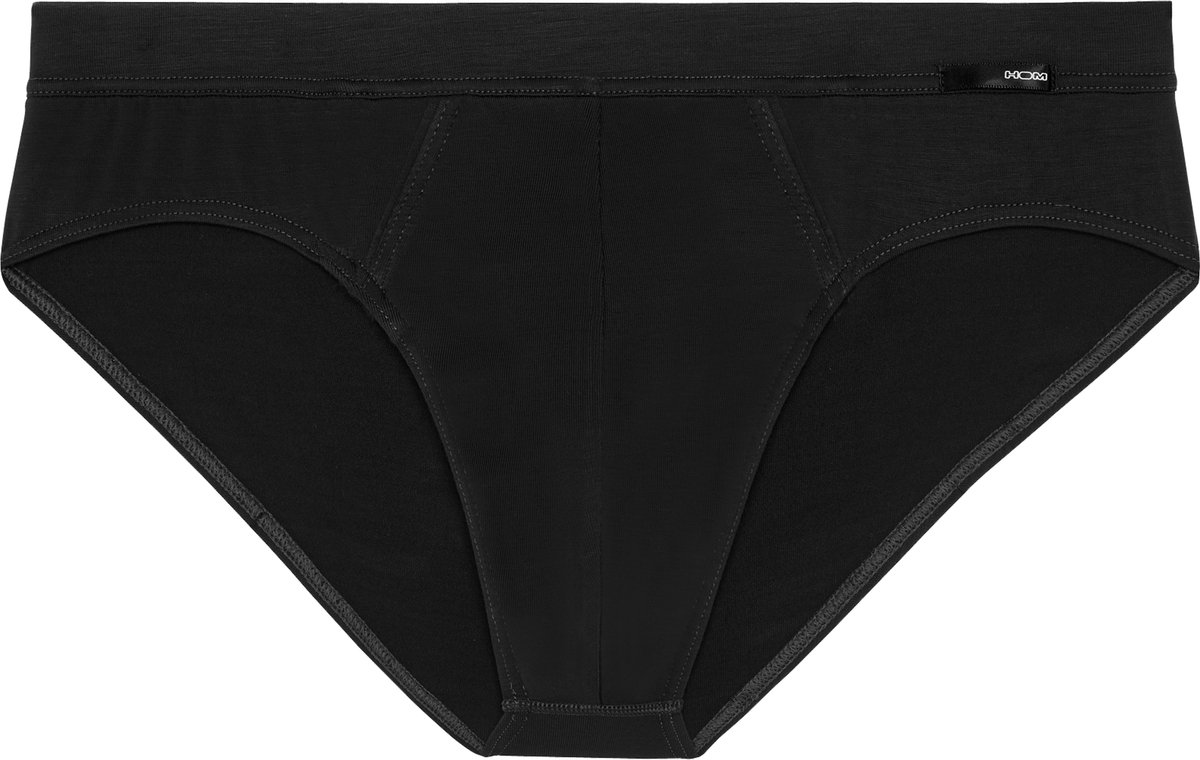 HOM Tencel soft comfort mini briefs (1-pack) - heren slip - zwart