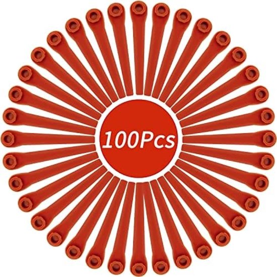 100 stuks kunststof messen, geschikt voor grastrimmer Gardena EasyCut 23/18V van GARDENA — afbeelding 3