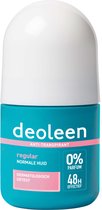 Bol.com Deoleen Anti-transpirant - Roller Regular - Voorkomt overmatige transpiratie en transpiratiegeur - 48 uur effectief - 0%... aanbieding