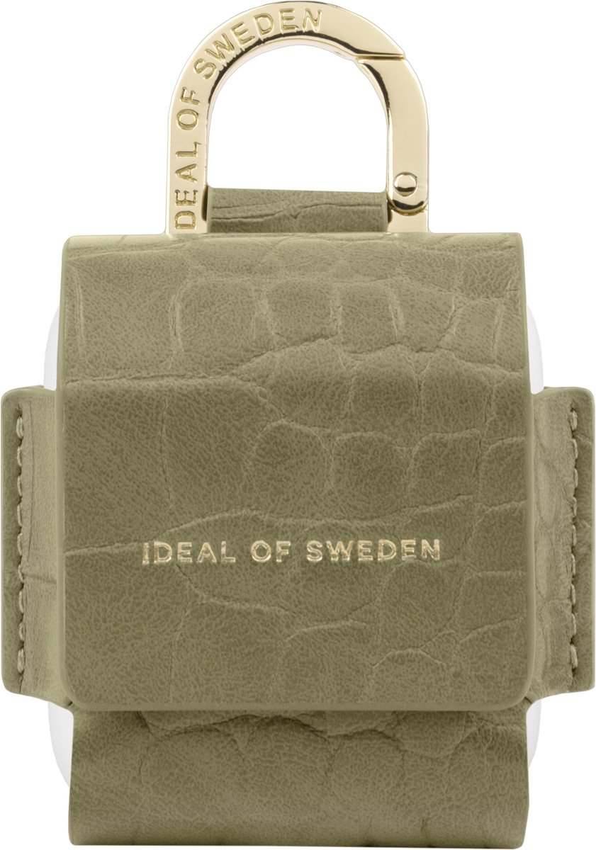 iDeal Of Sweden Flo Airpods Bag 1st & 2nd Generation Sage Croco