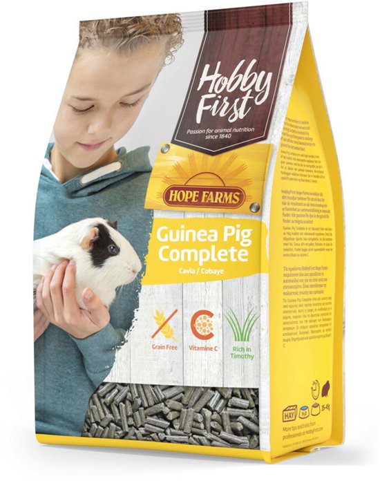 HobbyFirst Hope Farms Cavia Complete - 3 x 3 kg - Voordeelverpakking