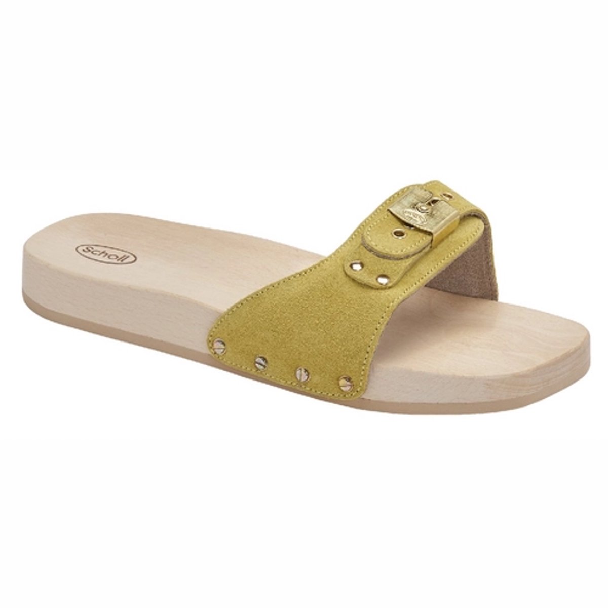 Scholl Slipper Women Pescura Flat Yellow
