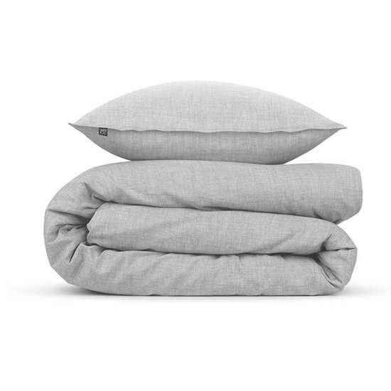 Zohome Dekbedovertrek Lino - Shell Nude - Dekbedovertrek 140x200/220cm - 100% Katoen - Linnen Look - Eenpersoons van Merkloos — afbeelding 5