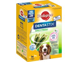 Pedigree - Dentastix daily fresh Medium 10-25kg (28 stuks)