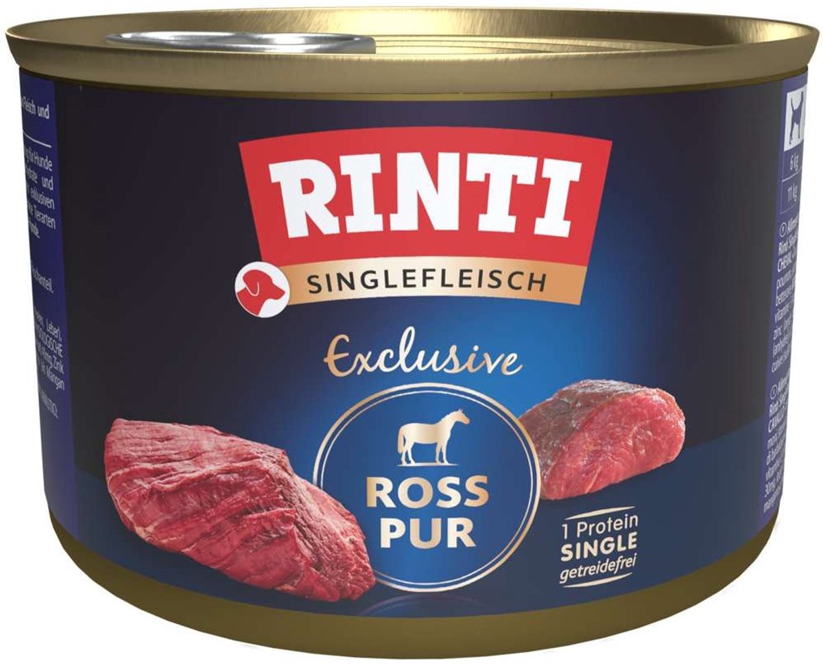 Rinti - Enkelvoudig vlees 12x185g - Ross Pur