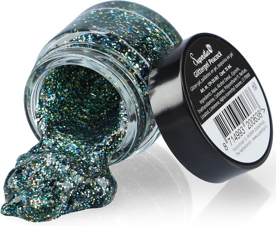 Superstar - Gel pailleté Paon - 15 ml