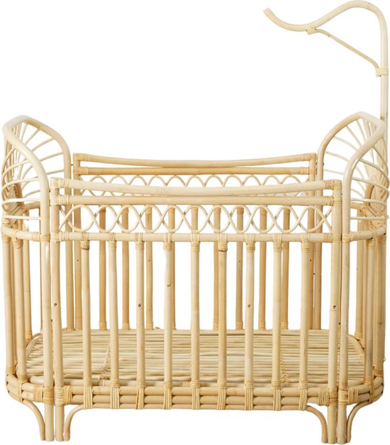 Cokos Sun rotan ledikant met mobielhouder