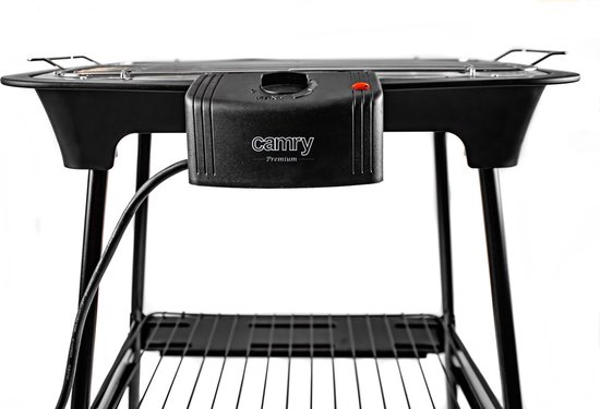 Carmy CR 6612 - Elektrische BBQ met afneembare grill van Carmy — afbeelding 4