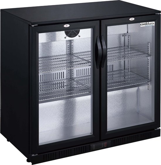 Barkoeling 2-Deurs - 198 Liter - Cooldura CBB2D - Horeca & Professioneel